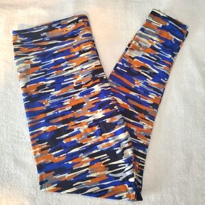 LuLaRoe Leggings Multi-Color Pattern - TC(12-18)